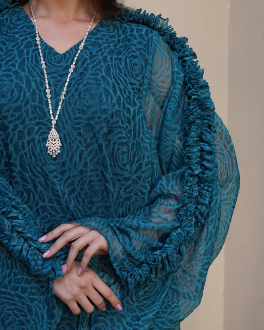 Aqua Flow Kaftan