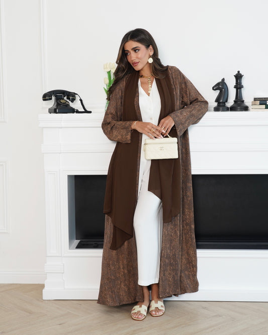 Milky Chocolate Abaya