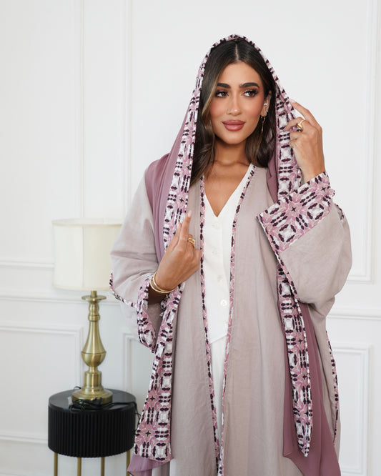 Dusty Pink Abaya