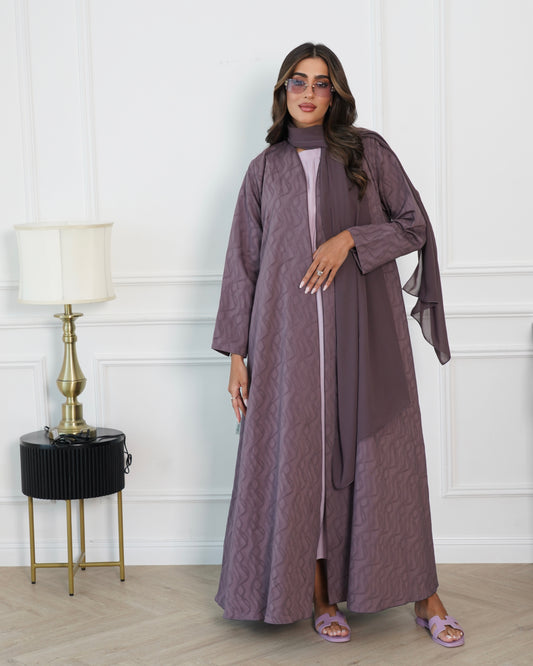 Dusty Purple Abaya