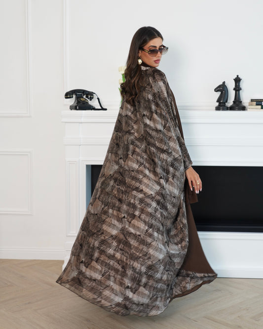 Zebra Abaya