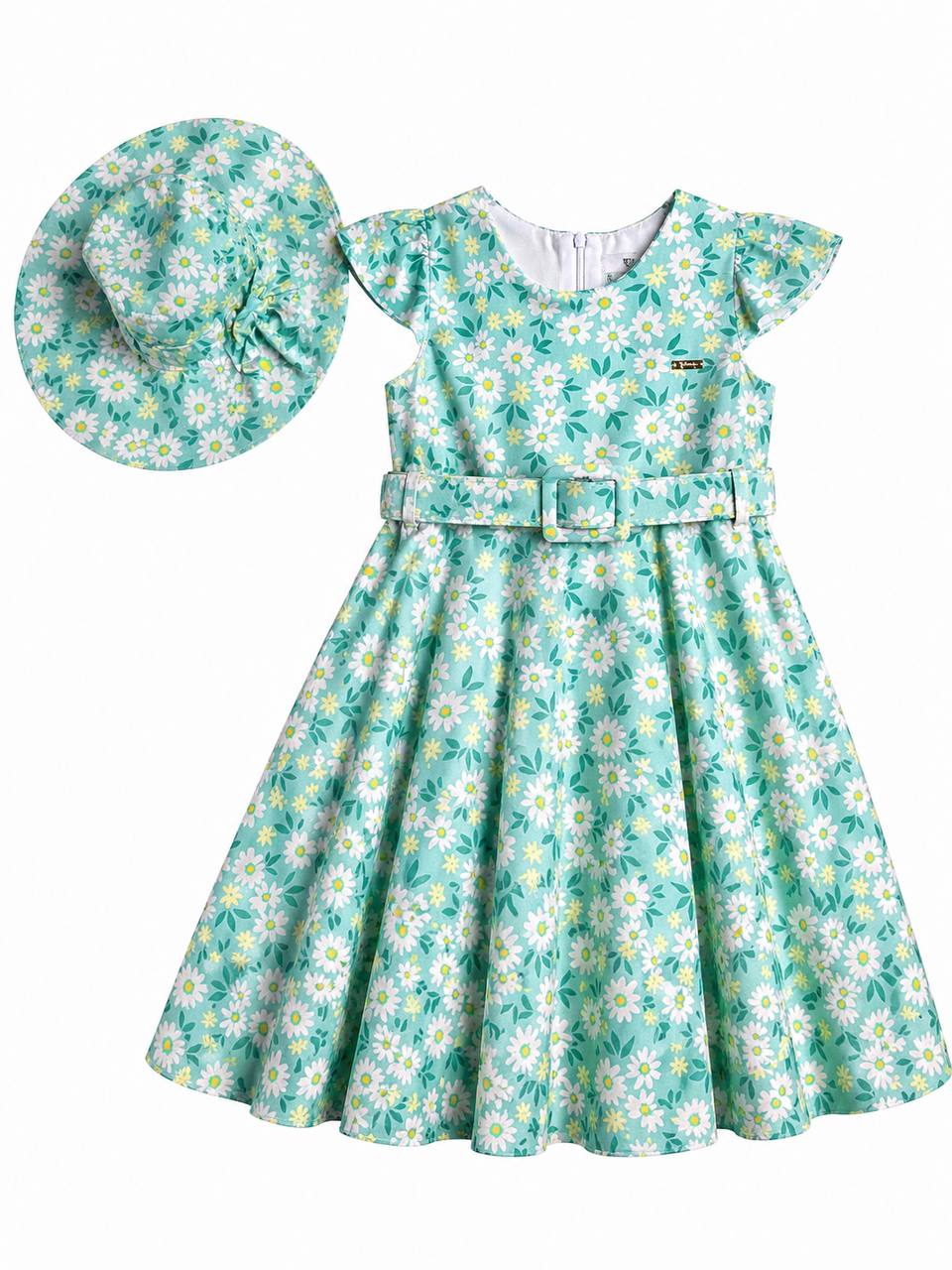 Mint Bloom Dress