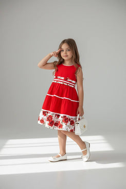 Rosalie structured Cotton Dress