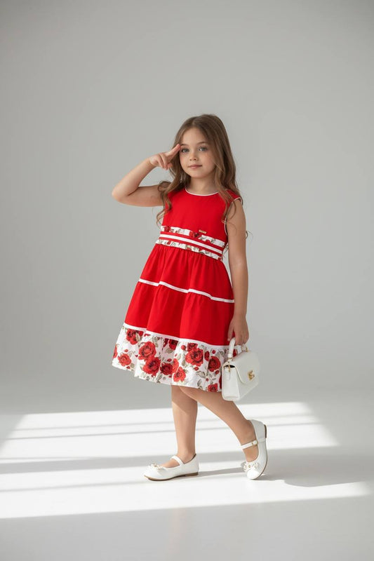 Rosalie structured Cotton Dress