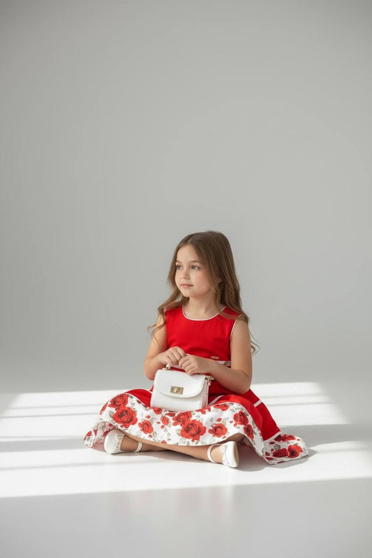 Rosalie structured Cotton Dress