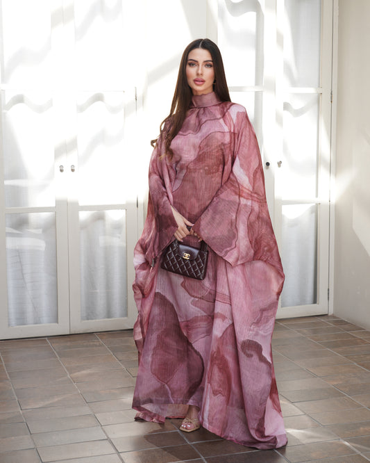 Rosewood Double Chiffon