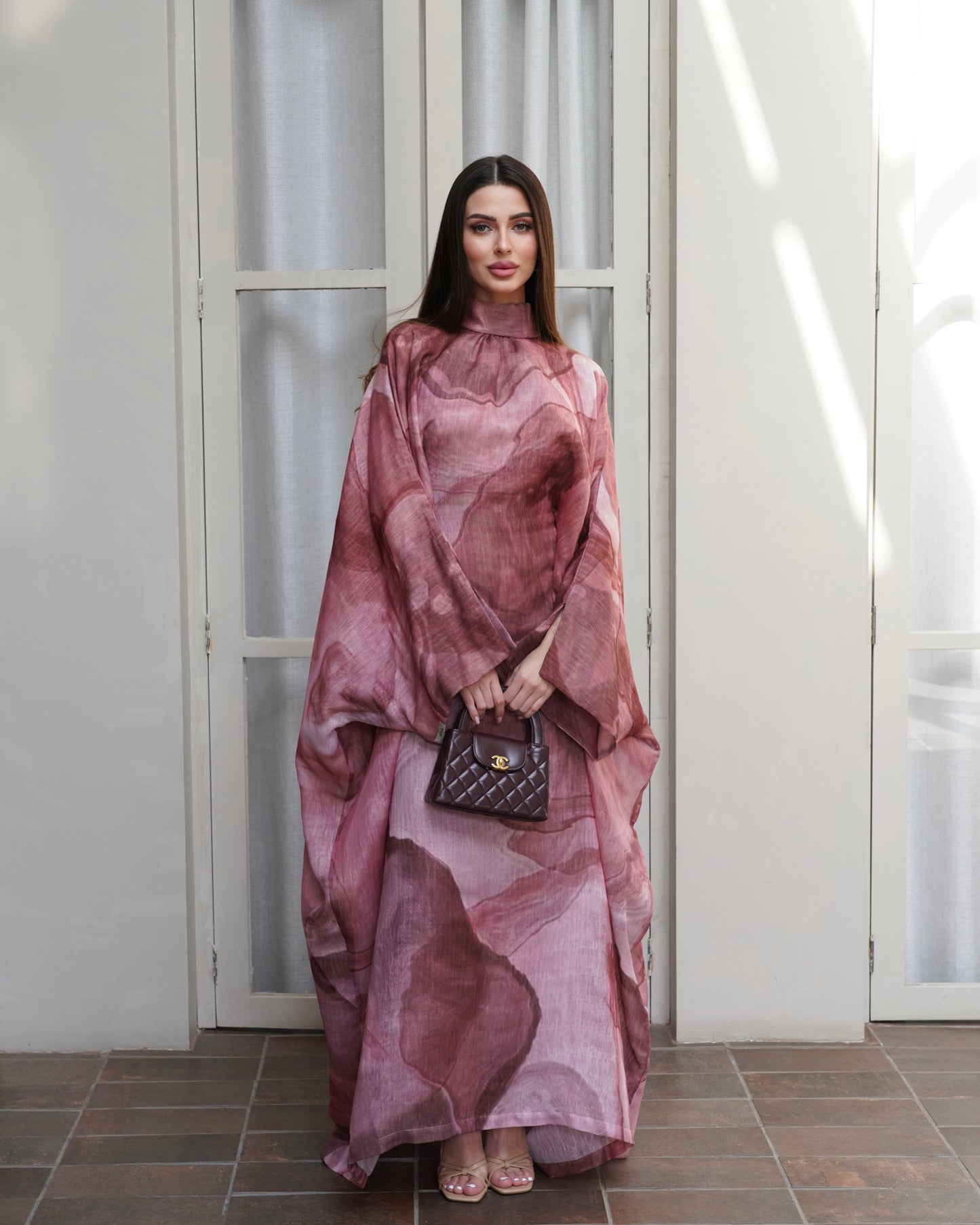 Rosewood Double Chiffon
