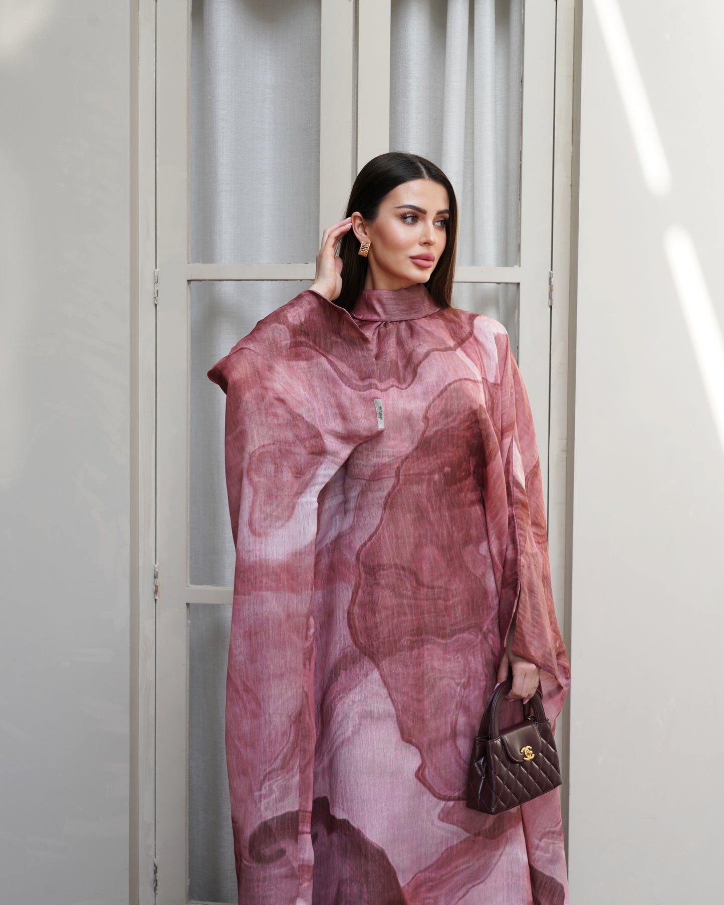 Rosewood Double Chiffon