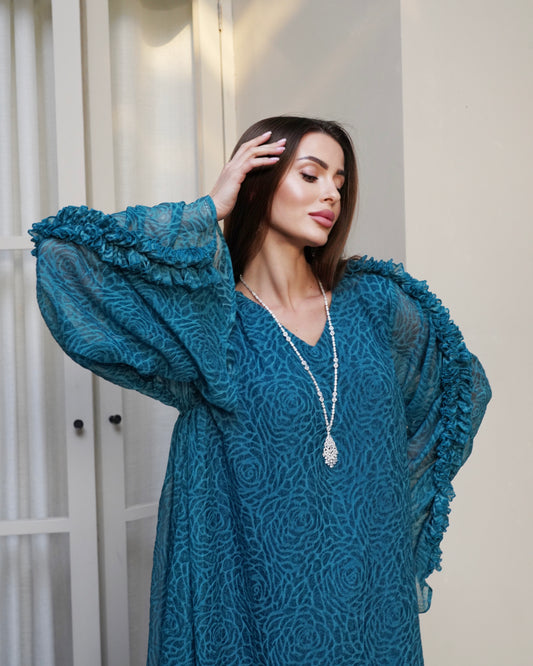 Aqua Flow Kaftan