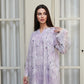 Lavender Embroidery Kaftan With Shaila