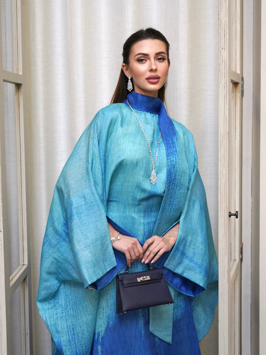 Aquamarine Double Chiffon
