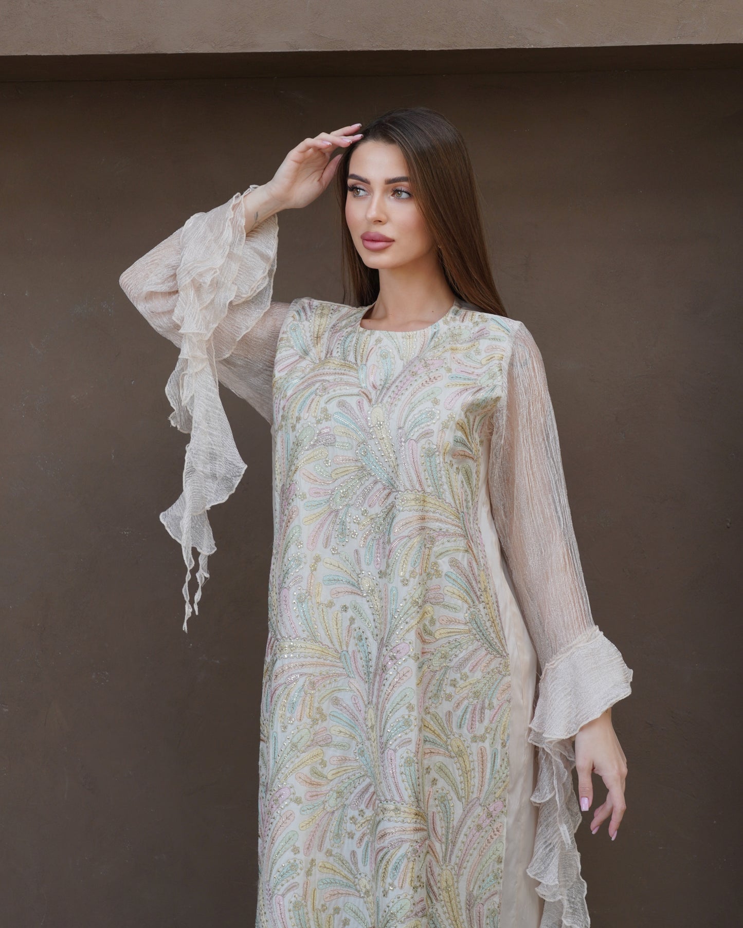 Pastel Embroidery with Shaila