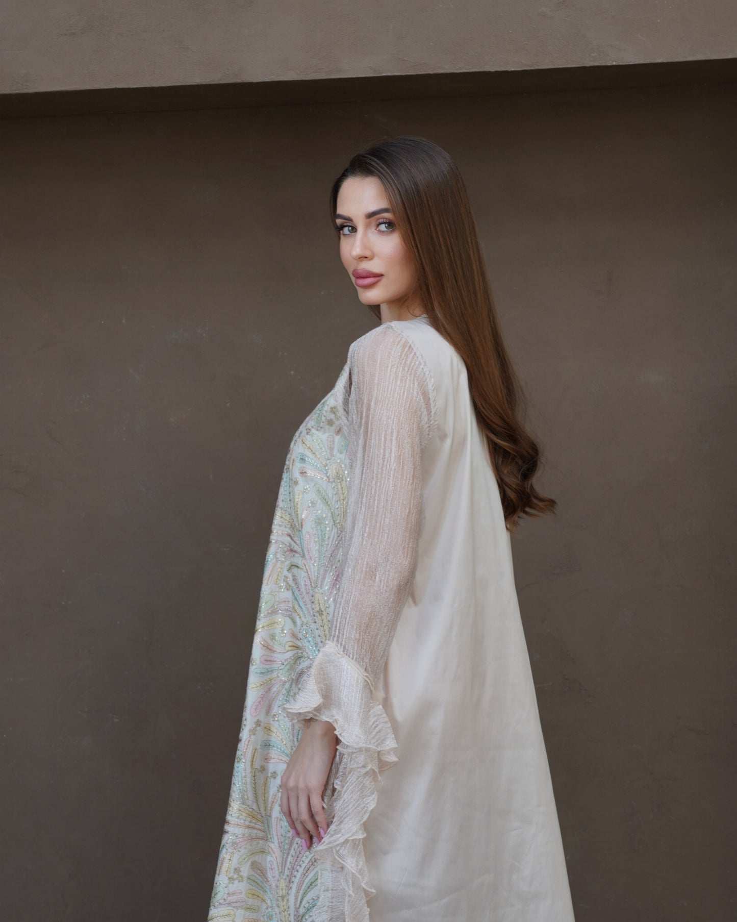 Pastel Embroidery with Shaila