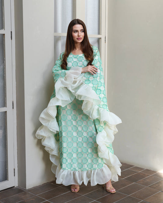 Mint Organza