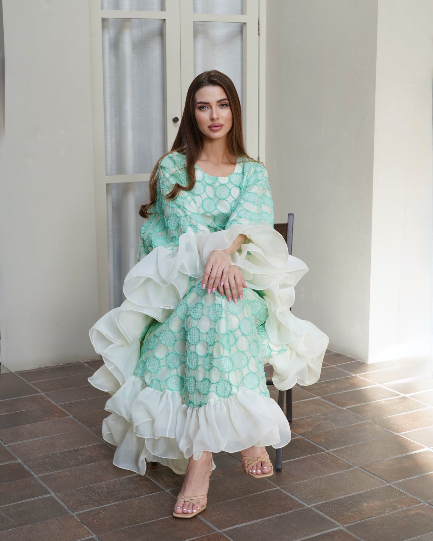 Mint Organza