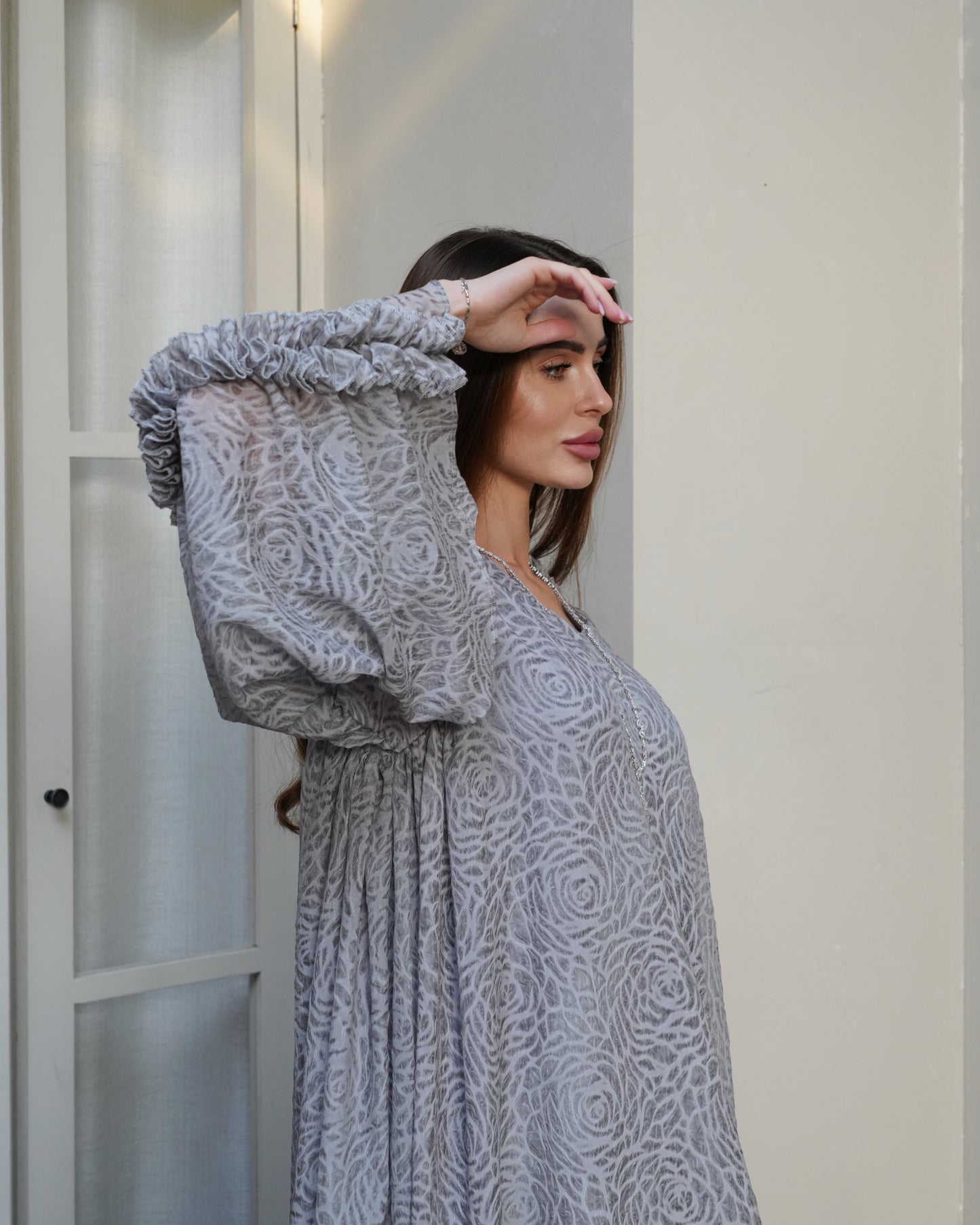 Grey Flow Kaftan