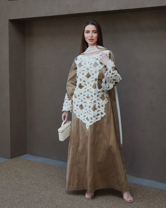 3D Floral Kaftan