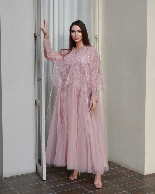 Blush Bloom Tulle
