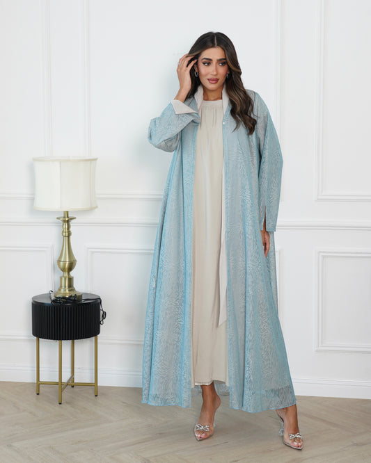 Sky Blue Abaya