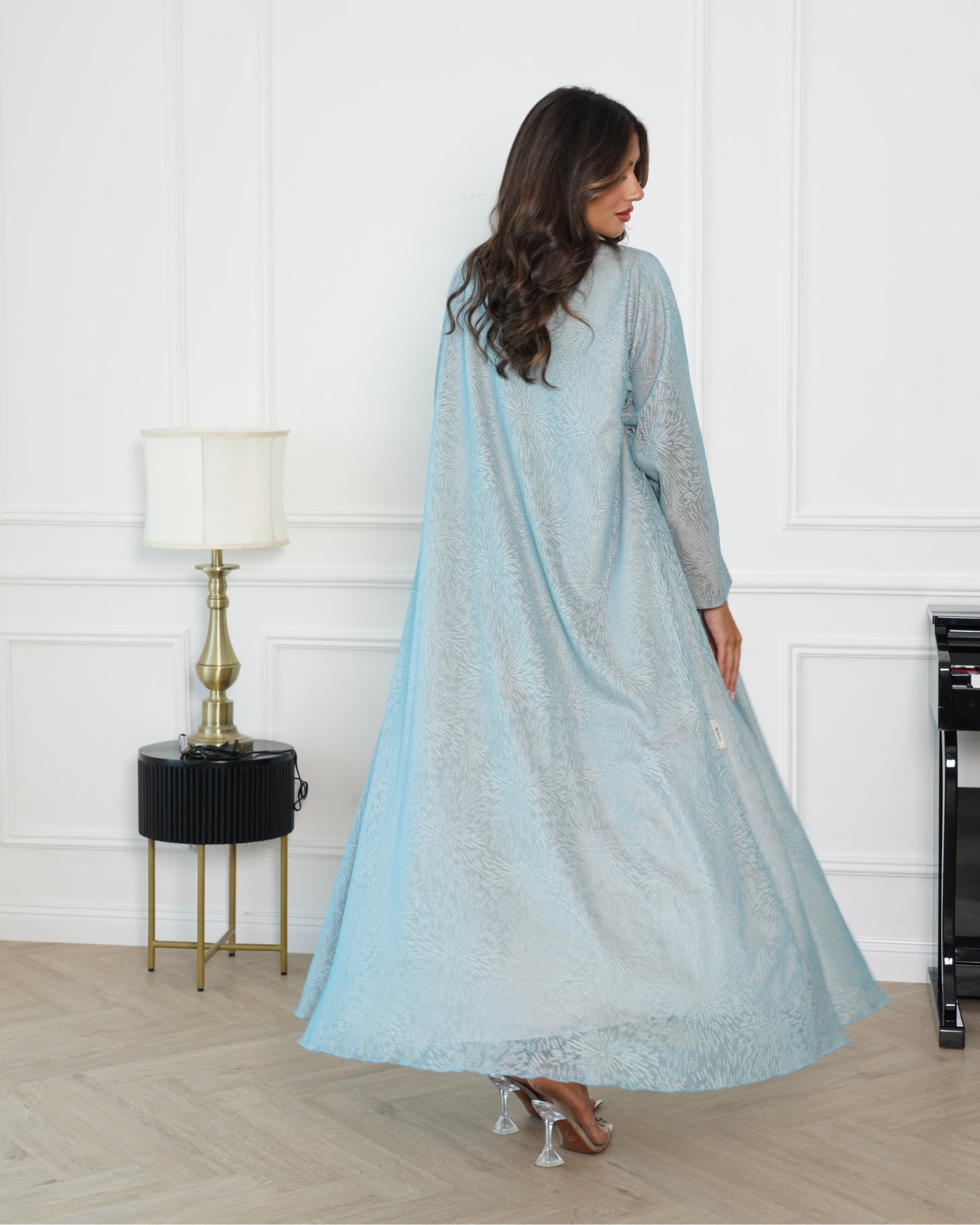 Sky Blue Abaya