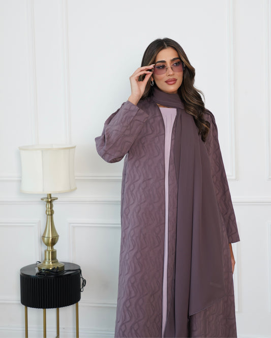 Dusty Purple Abaya