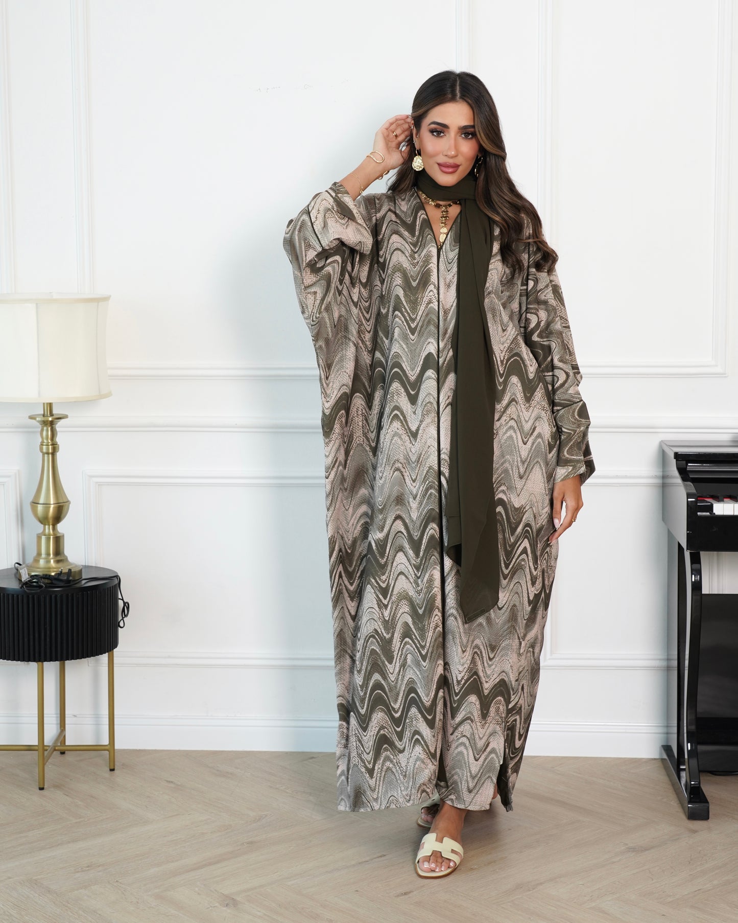 Army Green Abaya