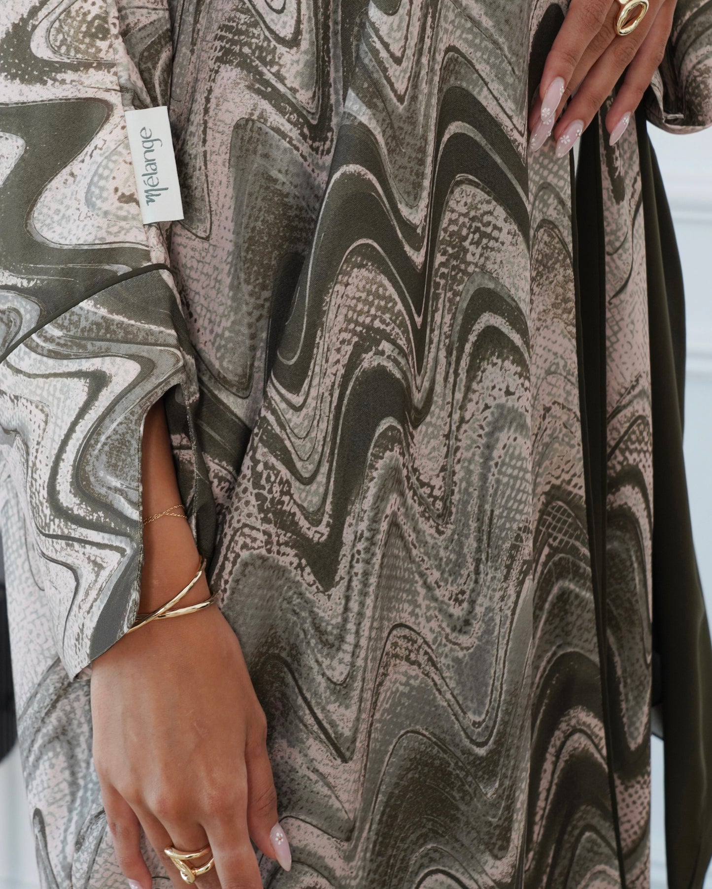 Army Green Abaya