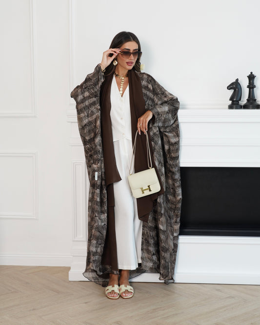 Zebra Abaya