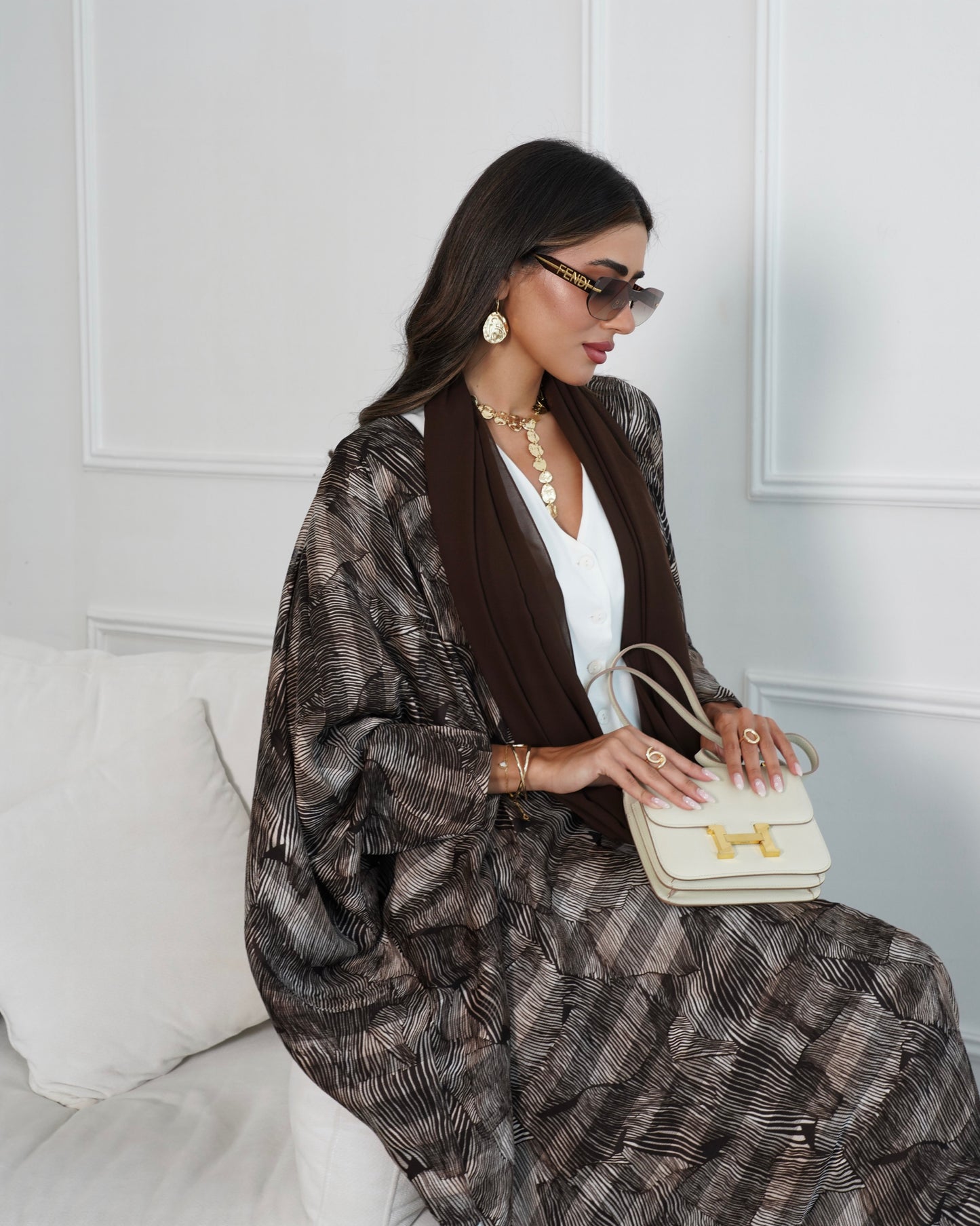 Zebra Abaya