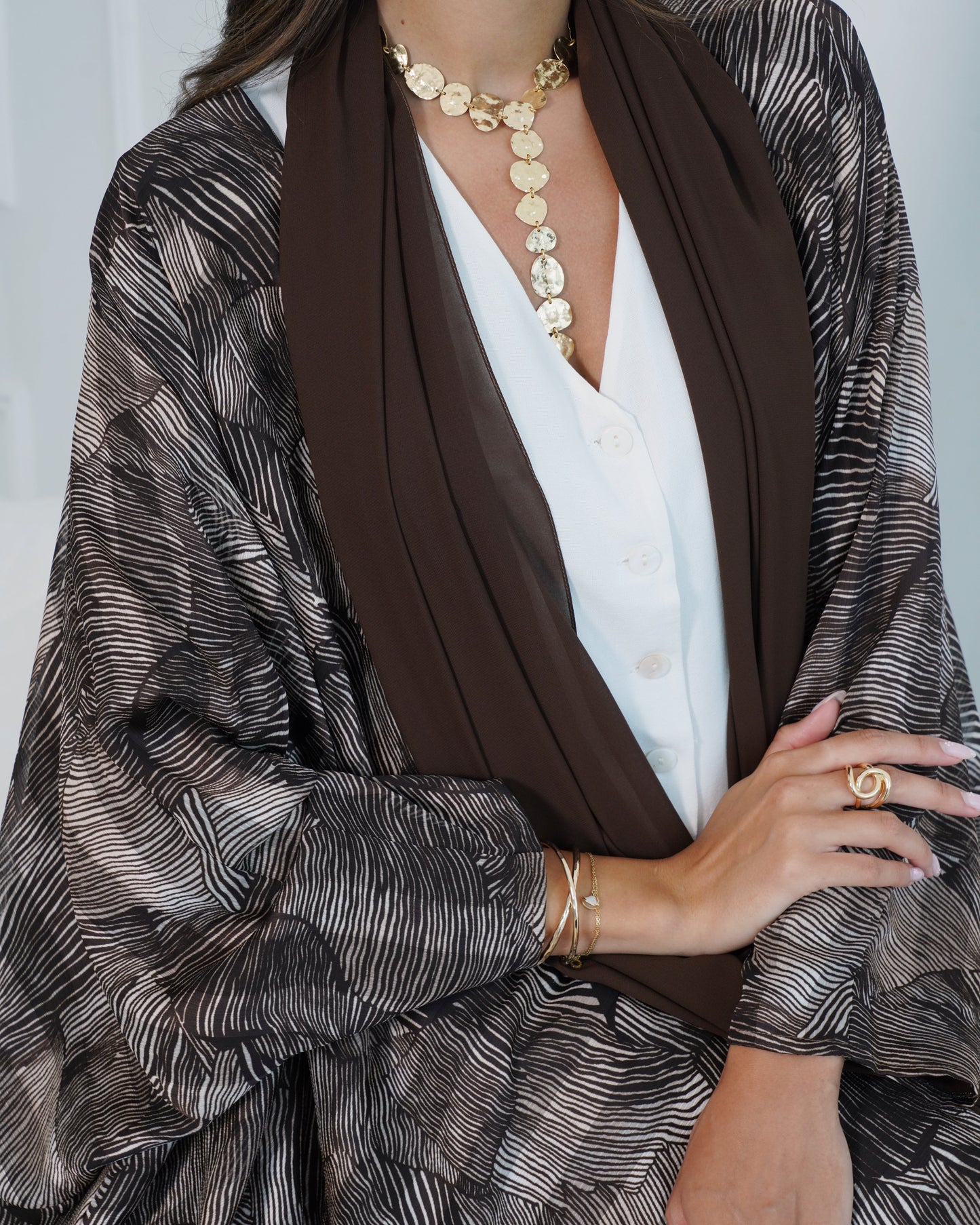 Zebra Abaya