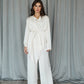 Off-white Silky Set