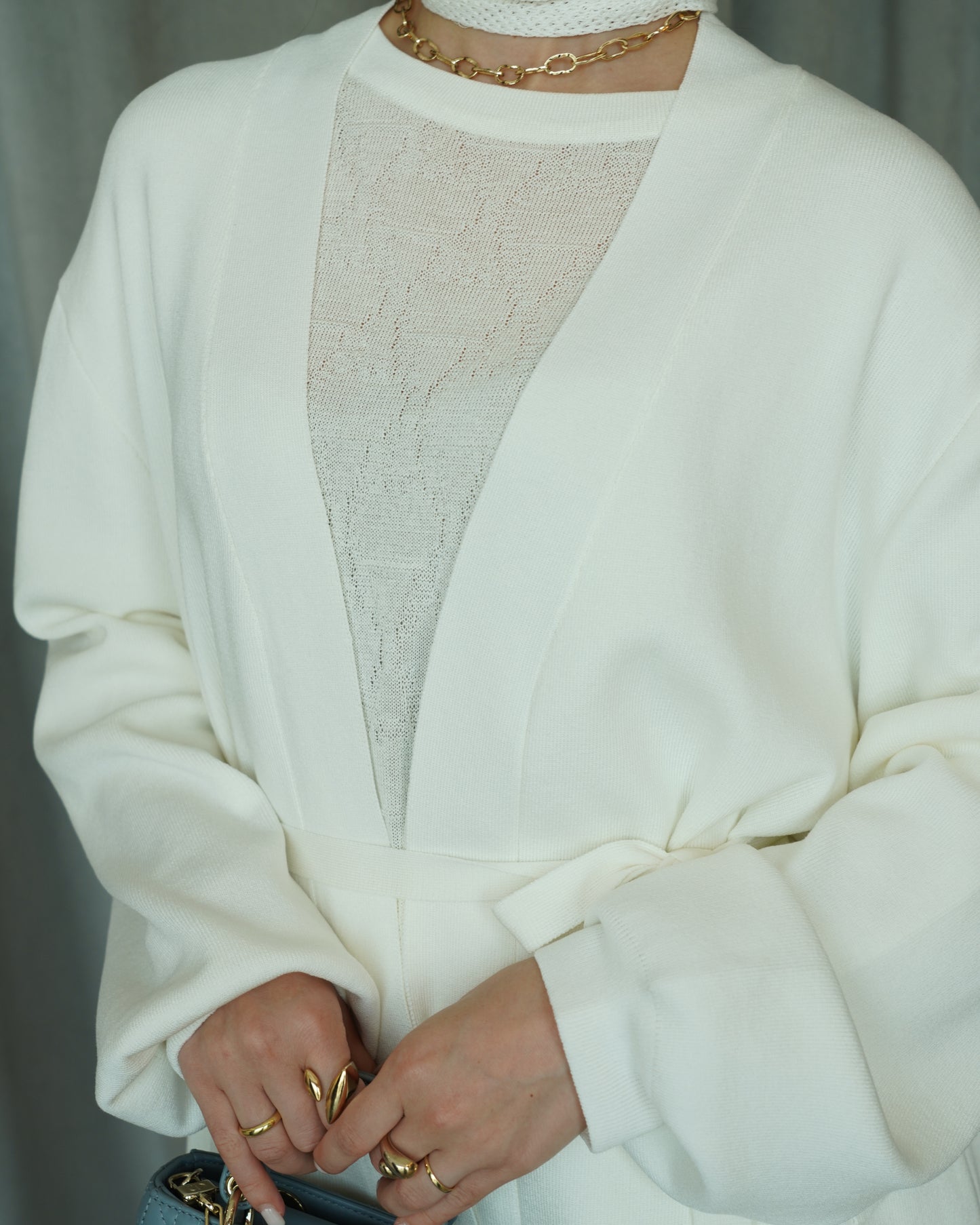 Offwhite Knit Set