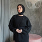 Black Knit Set