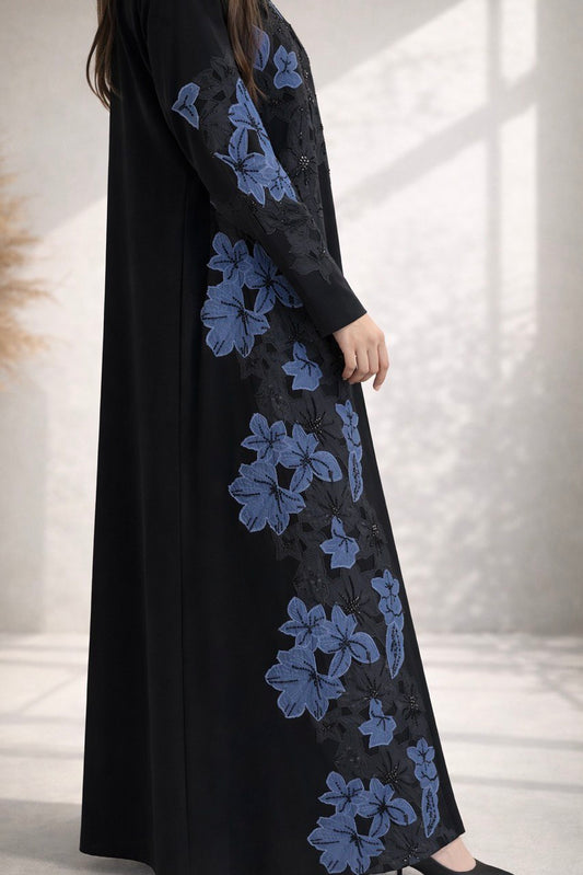 Velora Noir Abaya