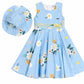 Blue Daisy Dress