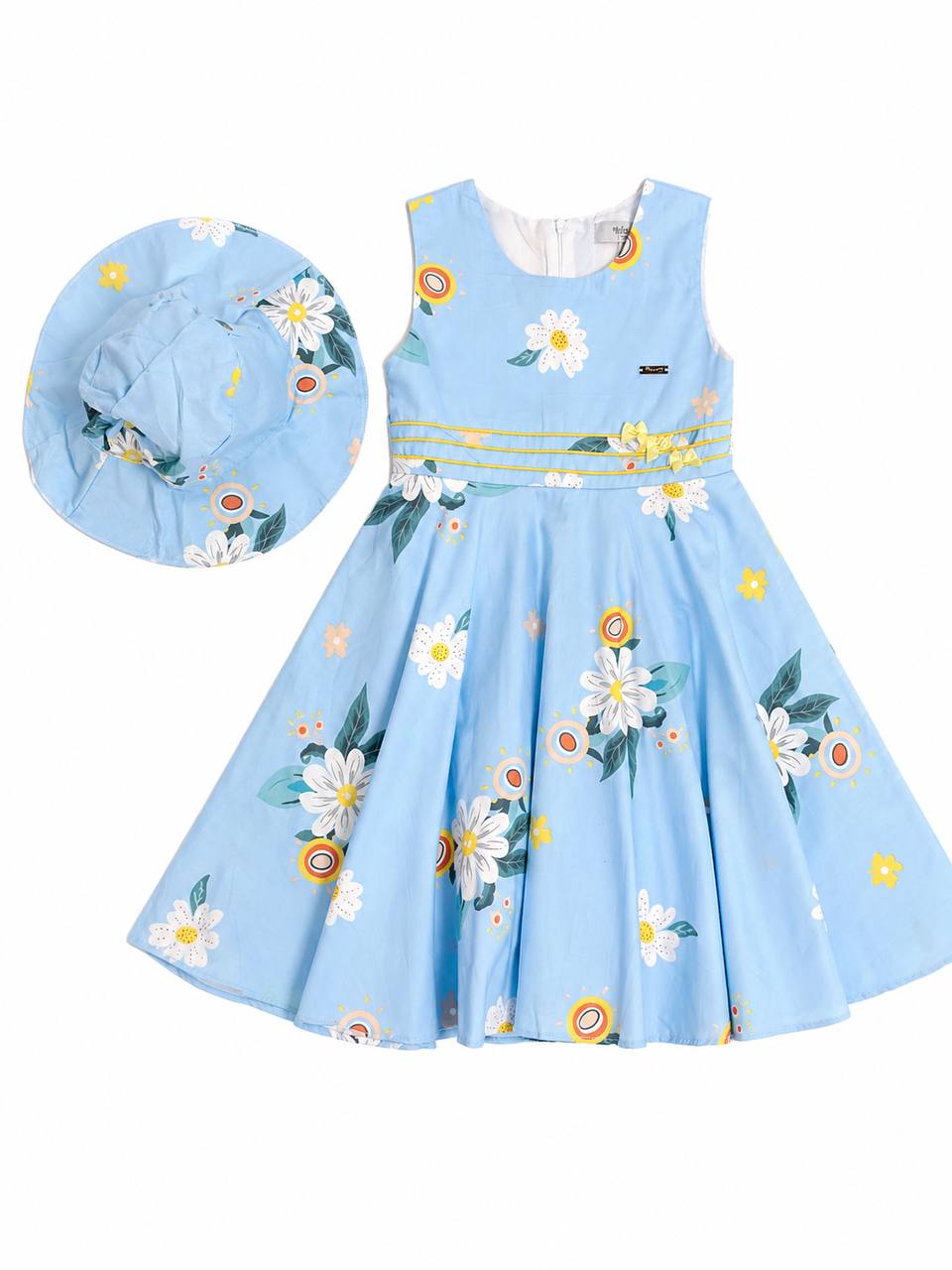 Blue Daisy Dress