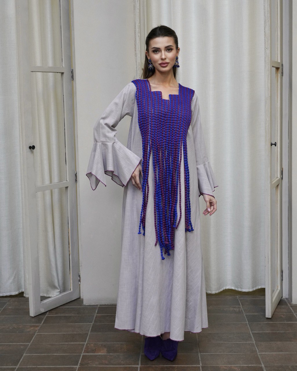 Indigo Shades Kaftan