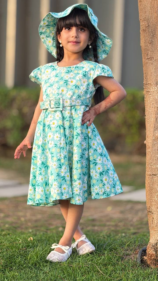 Mint Bloom Dress