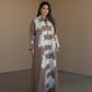 Blush Brown Lily Abaya